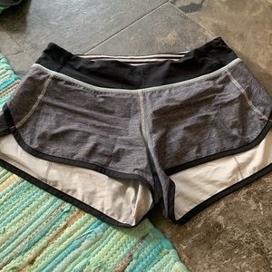 Lululemon speed shorts size 6